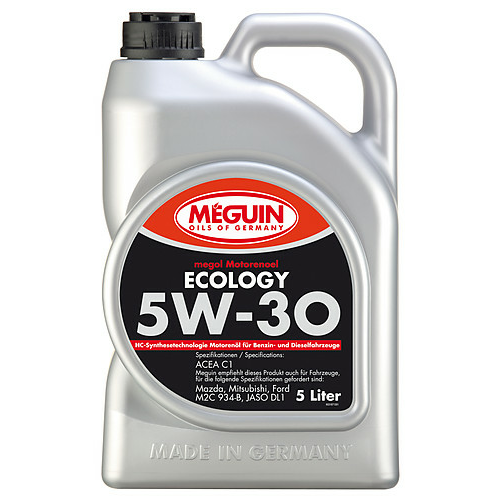 НС-синтетическое моторное масло Megol Motorenoel Ecology 5W-30 - 5 л